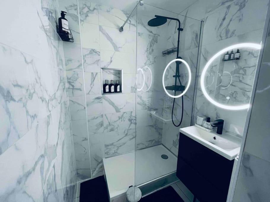 Superbe Duplex Cosy Apartment Reims Bagian luar foto
