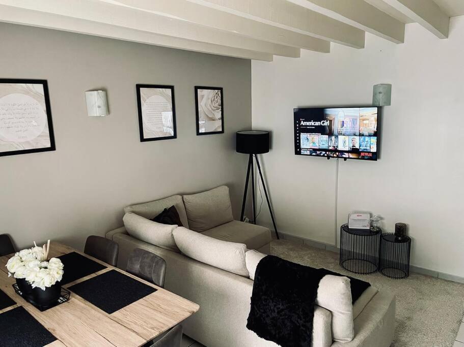 Superbe Duplex Cosy Apartment Reims Bagian luar foto